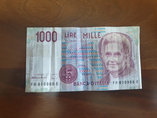 Banconota mille 1000 lire - 1000,