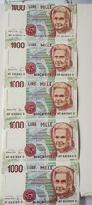 Rare Banconote N. 5 da 1000