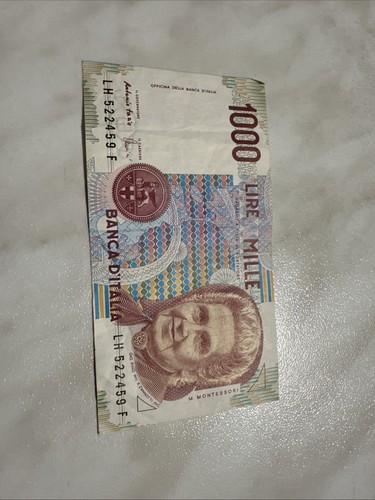 Banconota mille 1000 lire - 1000,