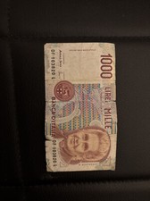 BANCONOTA RARA MILLE 1000 LIRE