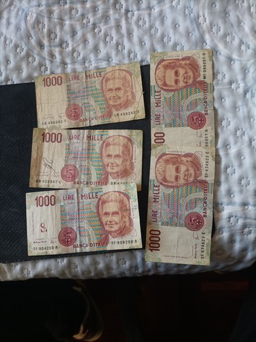 Banconota mille 1000 lire - mille,