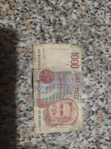 Banconota mille 1000 lire - 1000,