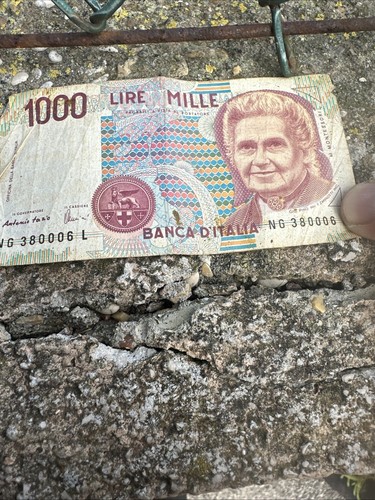 Banconota mille 1000 lire - 1000,