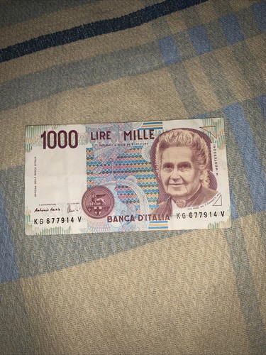 Banconota italiana rara lire - banconota,