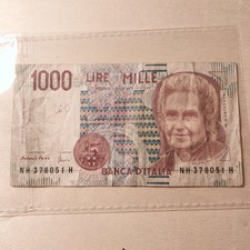 BANCONOTA DA MILLE 1000 LIRE