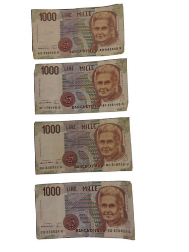 Banconote mille 1000 lire - mille,