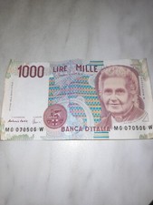 BANCONOTA MILLE 1000 LIRE