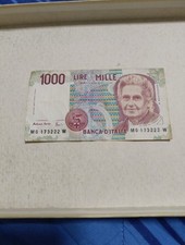BANCONOTA MILLE 1000 LIRE