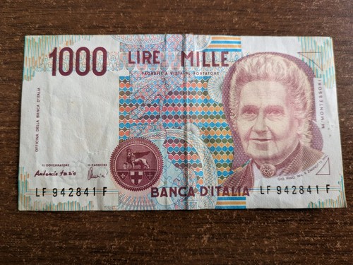 Banconota mille 1000 lire - 1000,