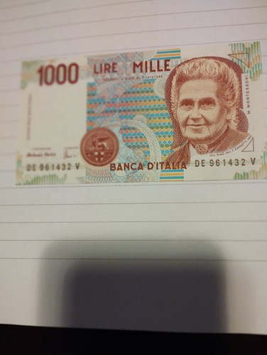 Rara banconota 1000 - rara, m