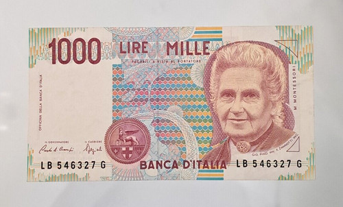 Banconota mille 1000 lire - banconota,