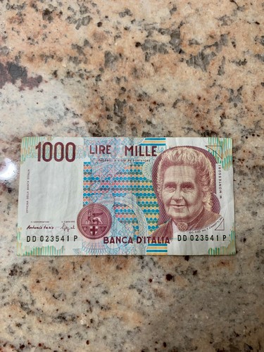 Banconota italiana rara - rara, lire