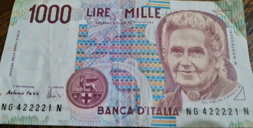 Banconota mille 1000 - banconota, lire