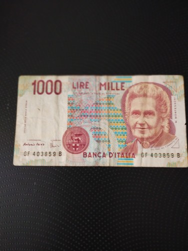 Rara banconota 1000 - rara, da