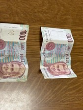 BANCONOTE DA 1000 LIRE RARE -