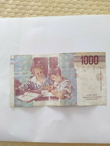 Banconota italiana rara - banconota, lire