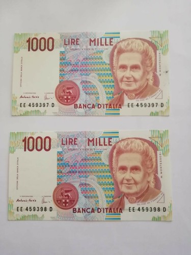 Banconote 1000 lire - banconote,