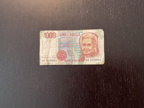 Banconota mille 1000 lire - banconota,