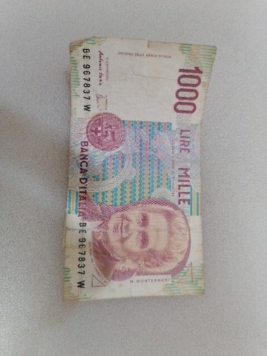 Banconota mille 1000 lire - mille,
