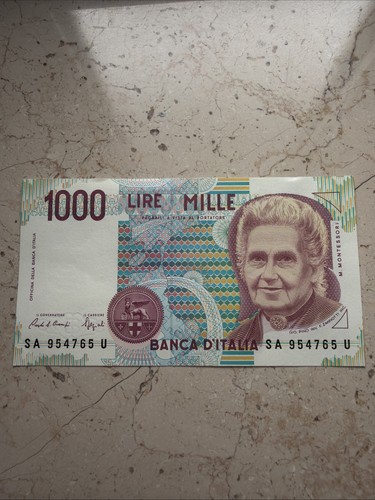 Banconota mille 1000 lire - 1000,