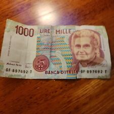 BANCONOTA MILLE 1000 LIRE