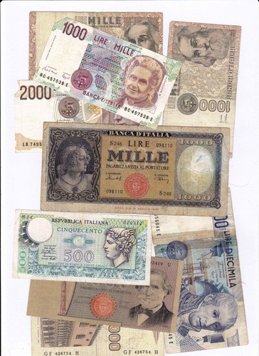 500 1000 10000 - , lire
