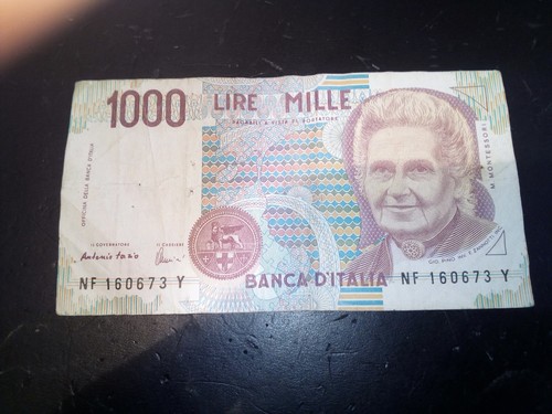 Banconota italiana rara - banconota, lire