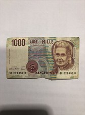 BANCONOTA DA MILLE 1000 LIRE